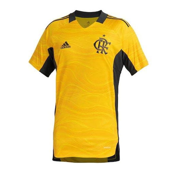 Heimtrikot Thailand Flamengo Torwart 2021-2022 Günstige Fußballtrikots